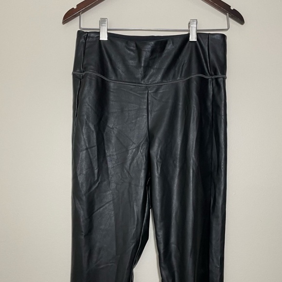 Athleta All Over Gleam Faux Leather Leggings - Picture 4 of 5